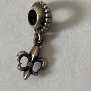 Pandora Silver Fleur-de-Lis Pendant